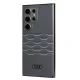 Audi IML Geometric Pattern Case for Samsung Galaxy S24 Ultra S928, Black