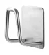 Universal Kitchen Sponge Holder / Wall Hook, Stainless Steel, Silver