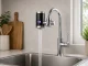 Electric Instant Water Heater Faucet 3000W with LED Display, Silver