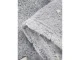 Soft Glow in the Dark Throw Blanket 150x180 cm, Grey with Stars