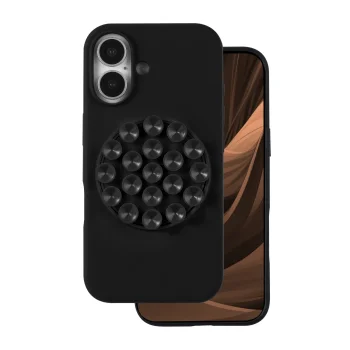 TFO Silicone Stick Case for Apple iPhone 16 6.1", Black