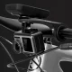 Wozinsky WUG-01B Bike Mount for Garmin Computer, Camera, Lamp, Black