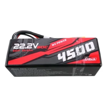 Gens ace G-Tech 4500mAh 6S1P 22.2V 60C HardCase RC Car LiPo Battery