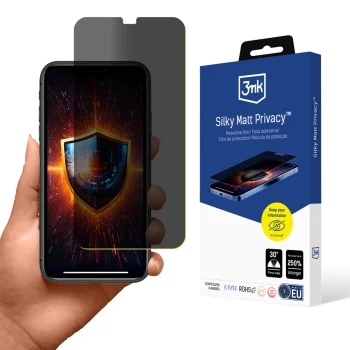 3mk Silky Matt Privacy Film for Apple iPhone 11