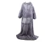 Oversized Warm Sweatshirt Blanket with Sleeves and Pocket for Men and Women