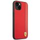 Чехол Ferrari для iPhone 14 Plus On Track Stripe, красный