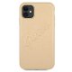 Guess iPhone 12 Pro Max Case Saffiano Vintage Script, Gold