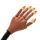 Practice Hand for Manicure Training with Clamp