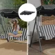 MultiGarden FC-007A GREY Garden Swing Canopy, 200x120 cm, Grey