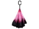 Inverted Umbrella with Double Layer and C-Shaped Handle, 105x80 cm