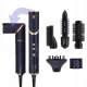 5-in-1 Hair Dryer Brush and Styler CELIA WEBBER, Navy Blue
