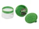 Manual Vegetable Chopper and Spiralizer, Green