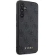 Guess Samsung Galaxy S23 FE Case 4G Metal Gold Logo, Gray