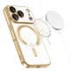 Tech-Protect iPhone 17 Pro Case MagFlex MagSafe, Transparent Gold