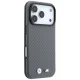 BMW M Carbon Metal Logo MagSafe Case for iPhone 17 / 18 Pro Max - Gray