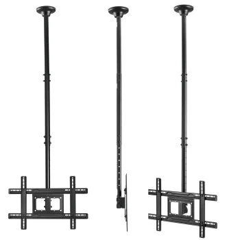 Maclean MC-803 Ceiling TV Mount 23-100" up to 50kg, VESA 600x400, Black