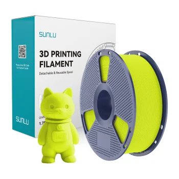 Sunlu PLA Matte 3D Printer Filament 1.75mm 1kg, Light Green