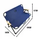 Gotel L66E4 Folding Double Garden Chair