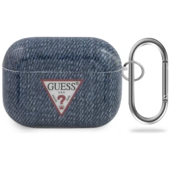 Guess AirPods Pro Case Jeans Collection, Navy Blue