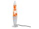Nightlight Decorative Lamp Lava, Silver-Orange