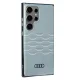 Audi Case for Samsung Galaxy S24 Ultra IML Geometric Pattern, Gray