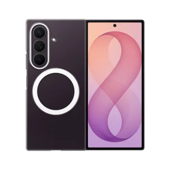 Samsung Clear Magnet Case for Galaxy Z Fold 8 Ultra + 2 Films, Clear
