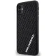 Karl Lagerfeld iPhone 11 / XR Case 3D Rubber Multi Logo, Black