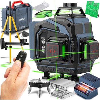 Humberg HM-170 Cross Line Laser Level with Tripod and Case