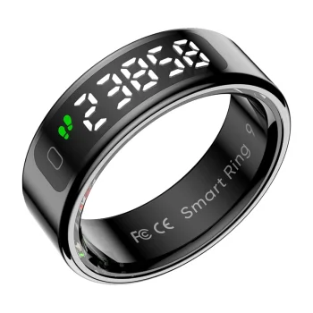 Smart Ring Colmi R12 Size 11 (20.8mm), Black
