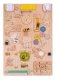Educational Toy Busy Board Manipulation Sensory Wooden Board, Animals