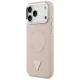 Guess Triangle Logo MagSafe Case for iPhone 17 Pro, Pink