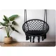 Sofotel BOHO Hammock Chair Hanging Swing for Patio and Garden, Black