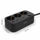 Power Strip with Phone Holder Huslog HUS1056 Mountable Extension Cord