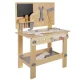 Kruzzel 00024820 Wooden Toy Workbench with Tools
