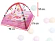 Educational Baby Play Mat with Balls, Pink