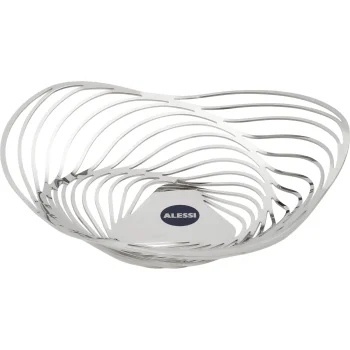 Alessi Trinity Basket Bowl 26cm Stainless Steel ACO02