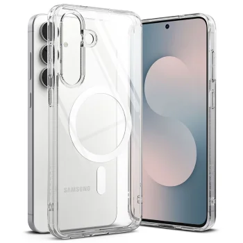 Ringke Fusion Magnetic MagSafe Phone Case Cover Samsung Galaxy S25 FE - Clear
