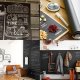 Pašlīmējoša Krīta Tāfele Dēlis Plēve 45x200 cm | Self Adhesive Chalk Board Sticker