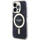 Guess iPhone 14 Pro Case Marble MagSafe, Black
