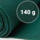 Plonos Shade Net 1.2x50 m 140 g/m² with 50 Clips, Green