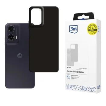 Чехол 3mk Matt Case для Motorola Moto G35 5G Black