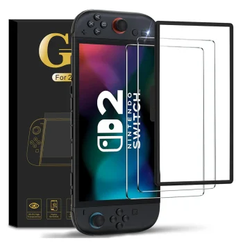 Nintendo Switch 2 Screen Protector Set, 2 Pcs