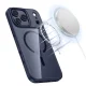 Tech-Protect MagMat MagSafe Phone Case Cover iPhone 17 Pro - Transparent Navy Blue