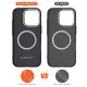 Tech-Protect Ion Carbon MagSafe vāciņš Samsung Galaxy S25 Ultra, Melns