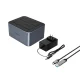 Orico 6626C3-C-V1 2-Bay Docking Station with Offline Clone for 2.5\"/3.5\" SATA HDD/SSD - Gray