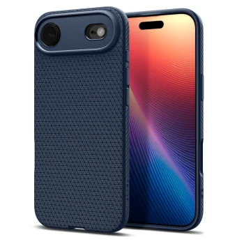 Spigen Liquid Air Case for iPhone 17 / 17 Air, Navy Blue