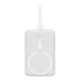 Baseus Magnetic Mini MagSafe 10000mAh 20W powerbank with built-in Lightning cable - white + Baseus Simple Series USB-C...