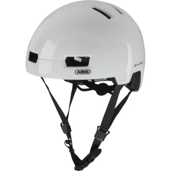 Abus Skurb Bicycle Helmet, Size M, Pearl White
