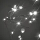 LED Wire String Lights 10m 100 LED, Cold White