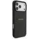 Guess iPhone 17 Pro Max Case Grained Ring MagSafe, Black